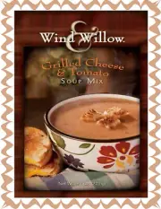 WIND AND WILLOW Grilled Cheese & Tomato Soup Mix~1 Box~6 Servings~Add 6 C. Water