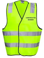[HolyShirt HI-VIZ] CONSTRUCTOR DOGMAN HI-VIZ DAY VEST