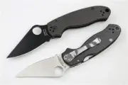 New S30V Blade Carbon Fiber Handle Lock Back Camping Folding Pocket Knife TFF11