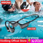 Mpow 32GB Bone Conduction Headphones Swimming Wireless Bluetooth Headset Earbuds