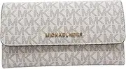 [Michael Kors] Women's Jet Set Travel Large Trifold Wallet