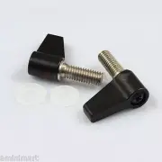 2pcs M6 Rotating Knob Handle Thumb Lever Screw fr 15mm Rod Clamp block DSLR Rig