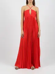 [P.A.R.O.S.H.] P. A.R. O.S. H.-Long Dresses Rosso-Donna M