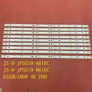 9pcs LED bar For PEERLESS 55 Smart TV 5530 JS-D-JP5510-A61EC/B61EC E55DU1000 4K