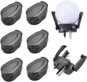 6-Piece Golf Ball Pick-Up Retriever Grabber, Foldable Claw Sucker Attachment