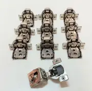 Cabinet Hinge 1-1/4" Overlay Soft Close Face Frame 105° Compact 10Pk