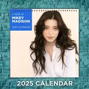 Mikey Madison 2025 TV Stars Calendar, 12-Month Actress Wall Calendar