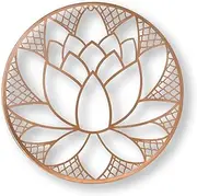 [Graham & Brown] 104035 Copper Lotus Blossom Wall Art