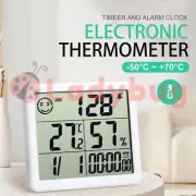Digital Temperature and Humidity Meter Large LCD Display Hygrometer Thermometer