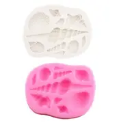 DIY Fondant Moulds Clay Soft Pottery Mold DIY Marine Series Modeling