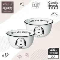 在飛比找momo購物網優惠-【CorelleBrands 康寧餐具】SNOOPY 經典語