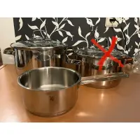 在飛比找蝦皮購物優惠-WMF不鏽鋼鍋德國製造 Diamondis 湯鍋單把鍋