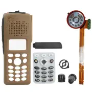 Brown Replacement Repair Housing Case WIth Speaker for XTS2500 Model 3 Radio