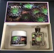 WEN by Chaz Dean Strength Set ~ Body Treatment 8 oz & EDP Perfume 1.7 oz ~ NIB