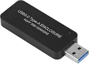 USB3.0 to M.2 SDD Enclosure, Portable USB3.0 to M.2 NGFF SDD Enclosure External Hard Drive Box for 2230 / 2242,High Transferring Speed,Plug and Play for Windows XP and Above/