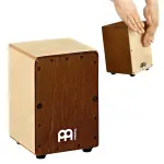 【傑夫樂器行】德國 MEINL MINI CAJON 迷你木箱鼓 木箱鼓 MC1AB 深色木紋 質感精緻