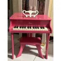 在飛比找蝦皮購物優惠-德國hape兒童木製三角鋼琴30鍵機械鋼琴（二手）