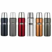 NEW THERMOS 470ml DRINK BOTTLE King Flask Stainless Steel Insulated