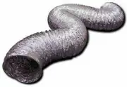 Lambro 620L LamaFlex 4" x 20' Aluminum Film Laminated Flexible Duct Pipe Sealed