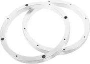 Generic 1 Pair Aluminum Alloy Speaker Gaskets Car Audio Upgrade Spacer Rings for Precision Fit Sound Enhancement Lightweight Design for Easy Installation and Compatibility with Various
