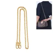 Purse Chain Strap Crossbody Gold Chain Shoulder Bag Replacement Strap（Length3...