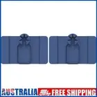 # Silicone Couch Arm Caddy with Side Pockets for Snack Drinks Spectacles (Blue)