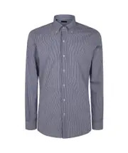 logo-embroidered shirt SHIRTS CM42,SHIRTS CM43,SHIRTS CM40,SHIRTS CM39,SHIRTS CM44 BLUE