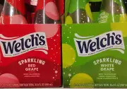 Welch s Sparkling Red & White Grape Juice Cocktail, 8.4 Fluid Ounce, 8 Bottles