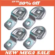 4 PacK 3/8” Heavy Duty D Rings Tie Down Anchors Hooks for Trailer Truck Bed Pick