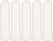 MEIJUN 5 Pack Essential Inhaler Bottles Aromatherapy Empty Nasal Inhaler with Wick
