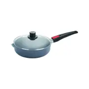 Woll Diamond Lite Detach Handle Induct Saute Pan 24cm With Lid Gift Boxed