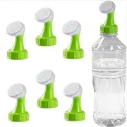6pcs Portable Shower,Mini Sprinkler Water Can Bottle Top, PVC Head Plant Irrigation Attachments Watering Nozzles for Plastic Bottles Bottle Top Sprinkler Nozzle Portable Bottle Cap Sprinkler Heads