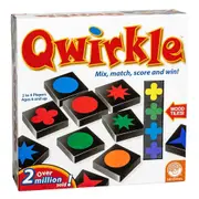 MindWare Qwirkle Kids Abstract Family Tabletop Party Night Tile Game 6y+