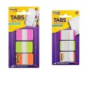 Post-It Tabs Pink/Green/Orange (Box of 6) - 66pk