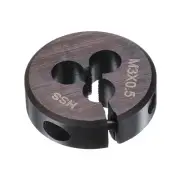 Round Threading Die M3 x 0.5 Metric Thread Adjustable Right Hand Cutting Die