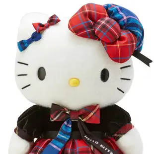 真愛日本 凱蒂貓kitty 生日限定 格紋系列 數量限定 生日紀念娃 2020年 FD103 娃娃 玩偶 收藏 擺飾 現貨