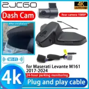 Plug and Play 4K HD Wifi DVR Dash Cam Camera for Maserati Levante M161 2017-2024