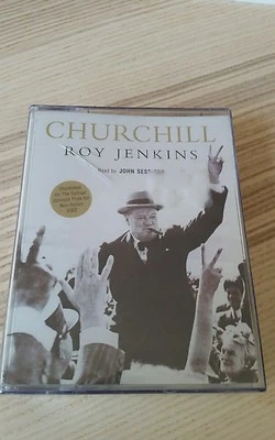 CHURCHILL...BY ROY JENKINS.... 4 TAPES. READ BY JOHN SESSIONS. (New )