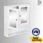 Artiss Bathroom Mirror Cabinet Storage Cupboard Vanity White Magnetic Door