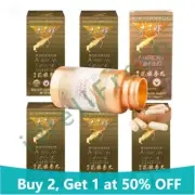 Prince of Peace American Ginseng Capsules, Enhance Immunity (6 Packs)