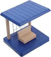 SUPVOX Wooden Railway Station Set Creative Train Track Accessories for Sturdy Platform Enhances Imagination Problem Solving Versatile Building Scene Layout for Engaging Playtime