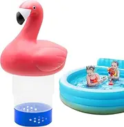 Dgayaeic Chlorine Tablet Floater | Swimming Pool Tablet Floater Dispenser | Adjustable Release Spa Hot Tub Water Care Cleaning Maintenance Accessories for Patio Home Park Lawn Backyard Garden