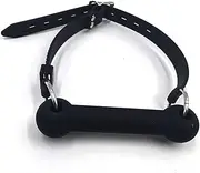 Sex Bondage PU Leather Open Mouth Gag Silicagel Dog Bone Ball Fetish bdsm Bondage Sex Toys For Couples for Couples on Bed Restraints Toys