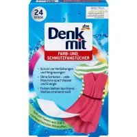 在飛比找蝦皮購物優惠-喵喵屋😺德國 Denkmit 洗衣防染吸色布 彩色專用 衣物