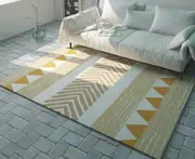 Modern Geometric Rectangular Carpet Sofa mat Coffee Table Blanket - bk03