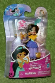 Hasbro Disney Princess Aladdin Little Kingdom JASMINE w/ Lamp Snap-Ins 3" Figure