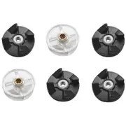 Replacement Part Base Gear and Blade Gear,Compatible for MB1001 250W Blenders 6Pack Black transparent