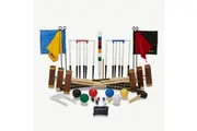 The Championship Croquet Set with Square Headed Mallets