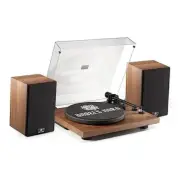 Vinyl Record Player, Hi-Fi System Bluetooth turntable players with Stereo