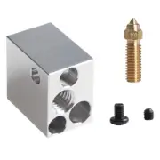 For SV07 Extruder Hotend Heating Kit Brass Nozzle High Temperature8844